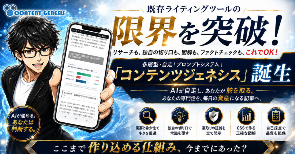 コンテンツジェネシス