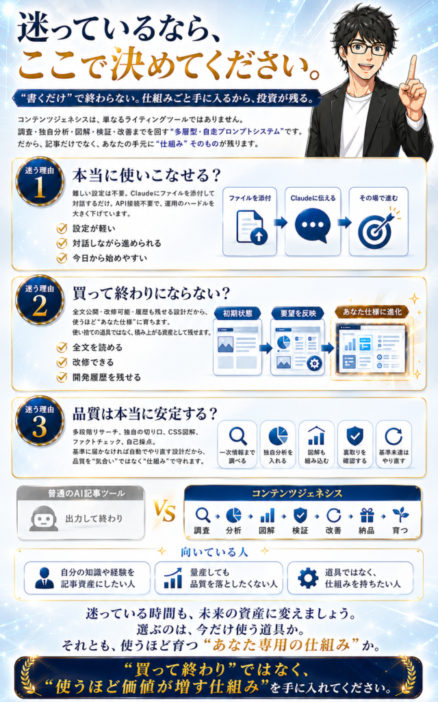 コンテンツジェネシス