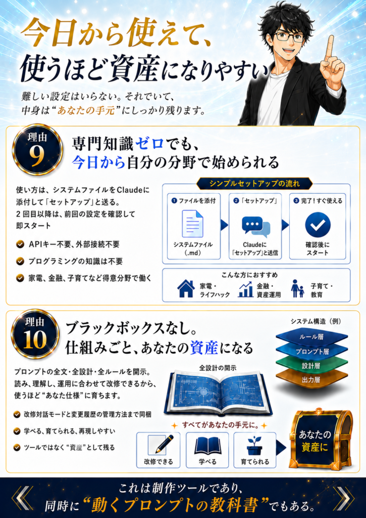選ばれる理由9・10